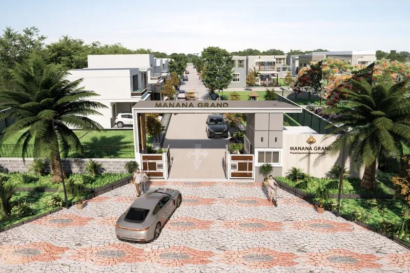 Manana Ashraya gated entrance